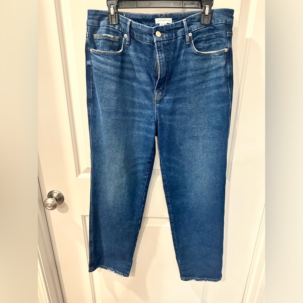 GOOD AMERICAN - GOOD CURVE STRAIGHT JEAN - SIZE 14 - NWOT